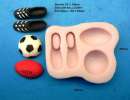 Football Boots and Balls Silicone Mould